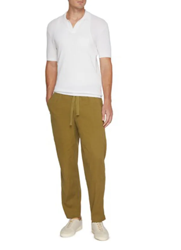 Daily Soft And Comfortable White Polo Shirt