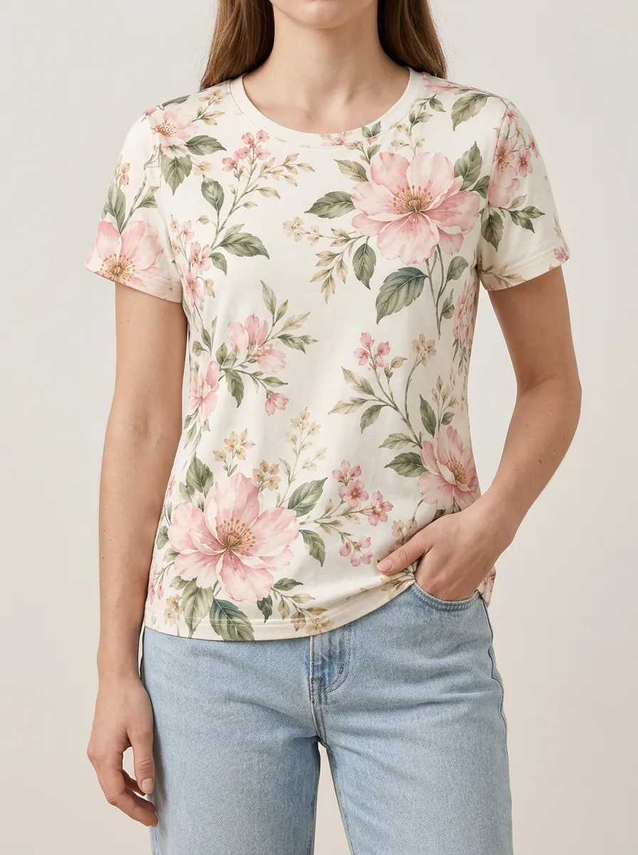 Floral Relaxed Tee