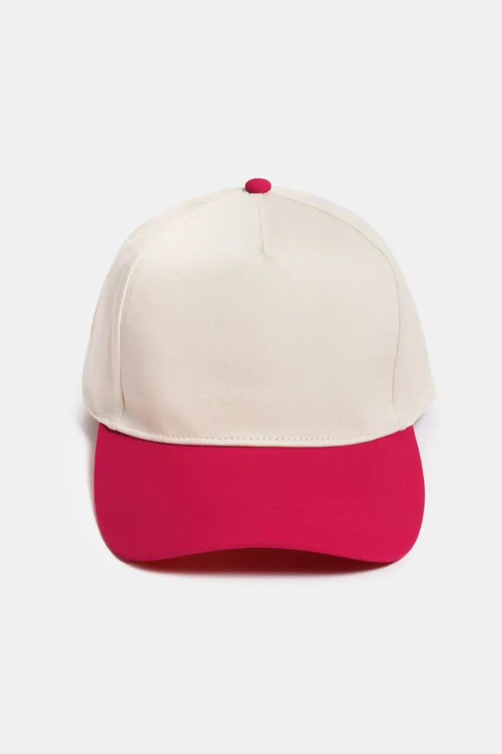 Two Tone Five Panel Panel Baseball Cap