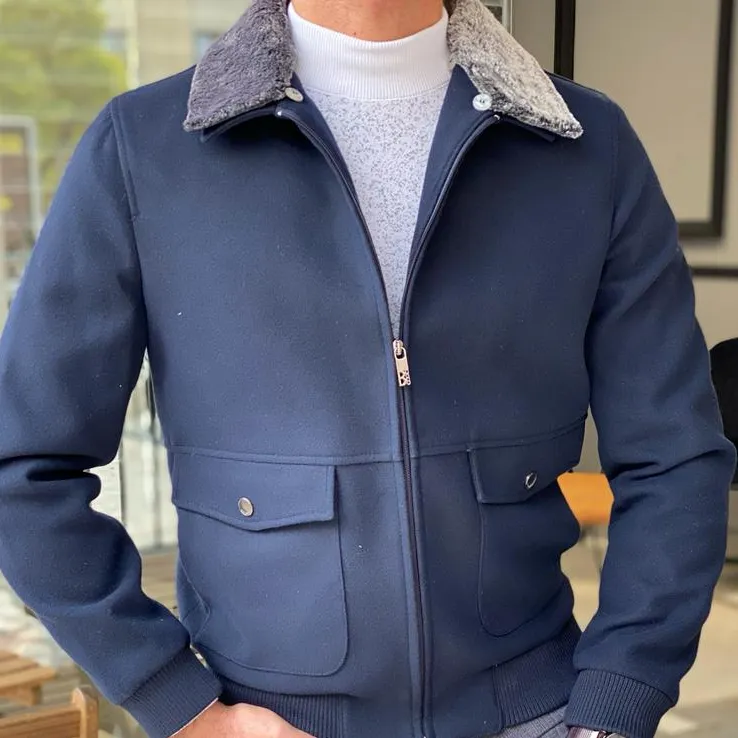 Relaxed Slim Fit Refined Tailored Coat