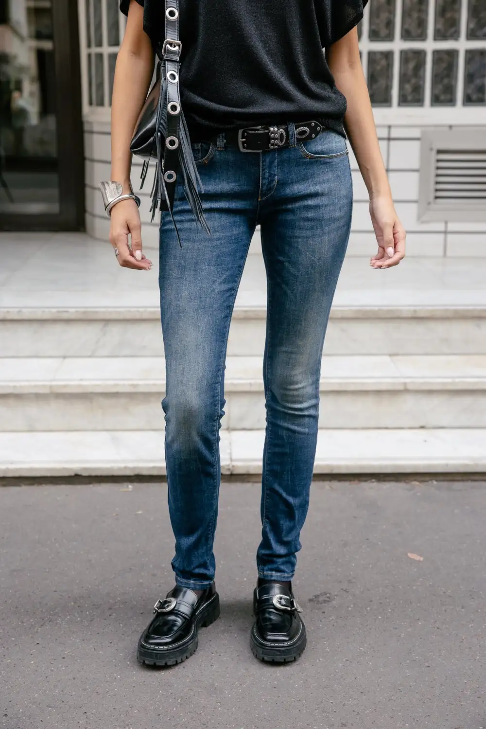 Women's Versatile Classic Denim Jeans