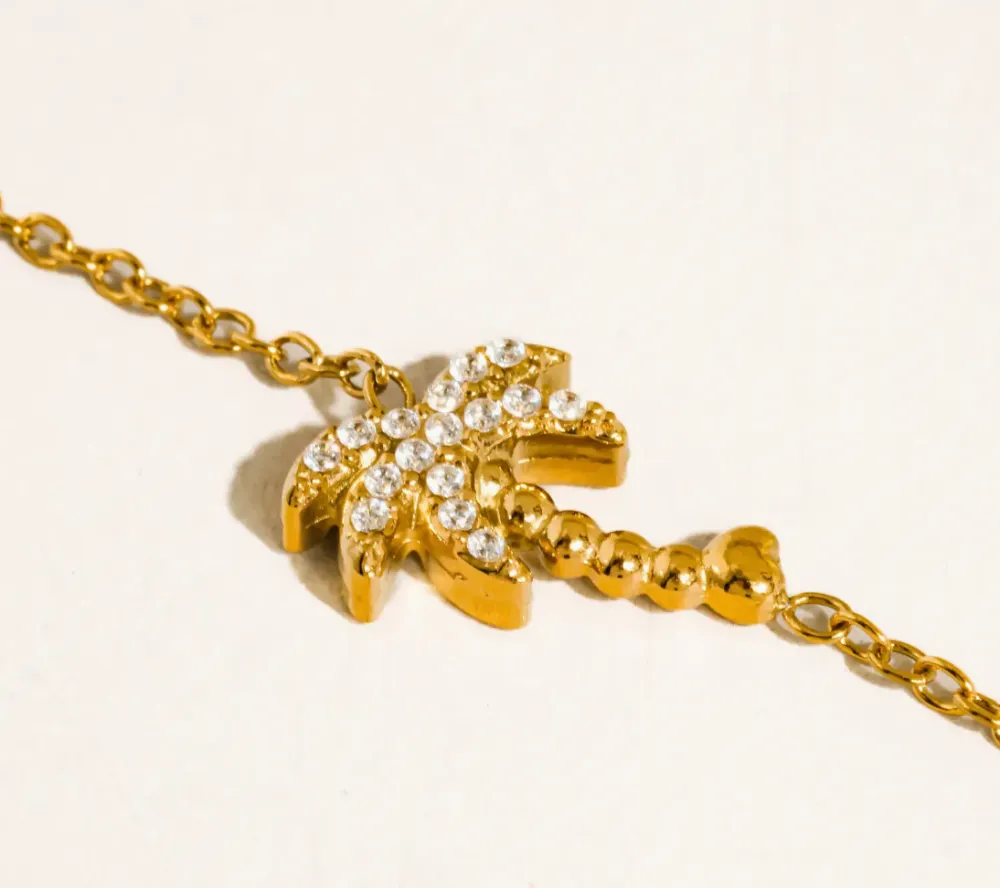Palm Tree Ocean Bracelet