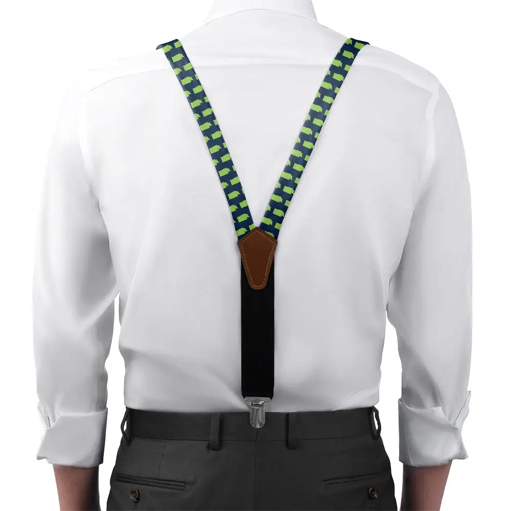 Repeating Pattern Motif Suspenders