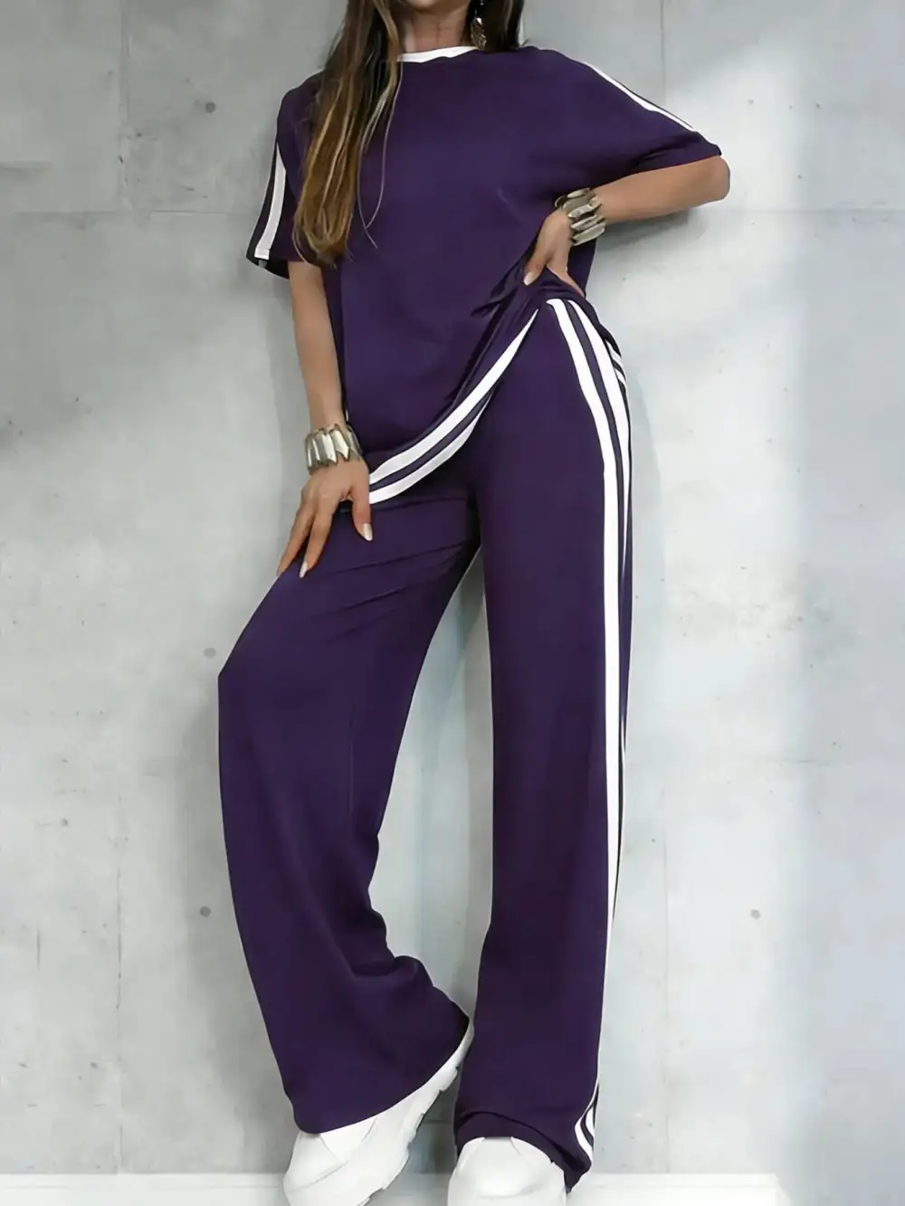 Women's Casual Athleisure Sportswear Set