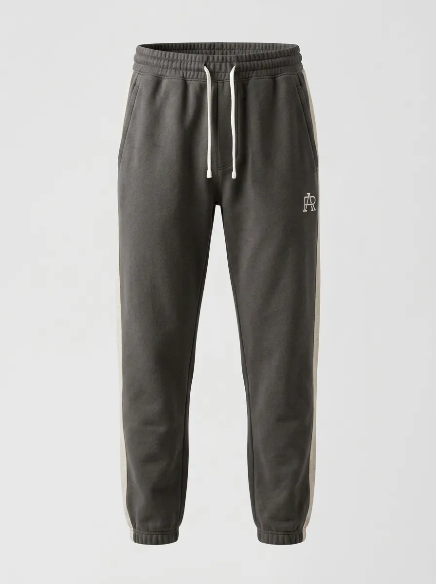 Unisex Side Stripe Graphic Sweatpants