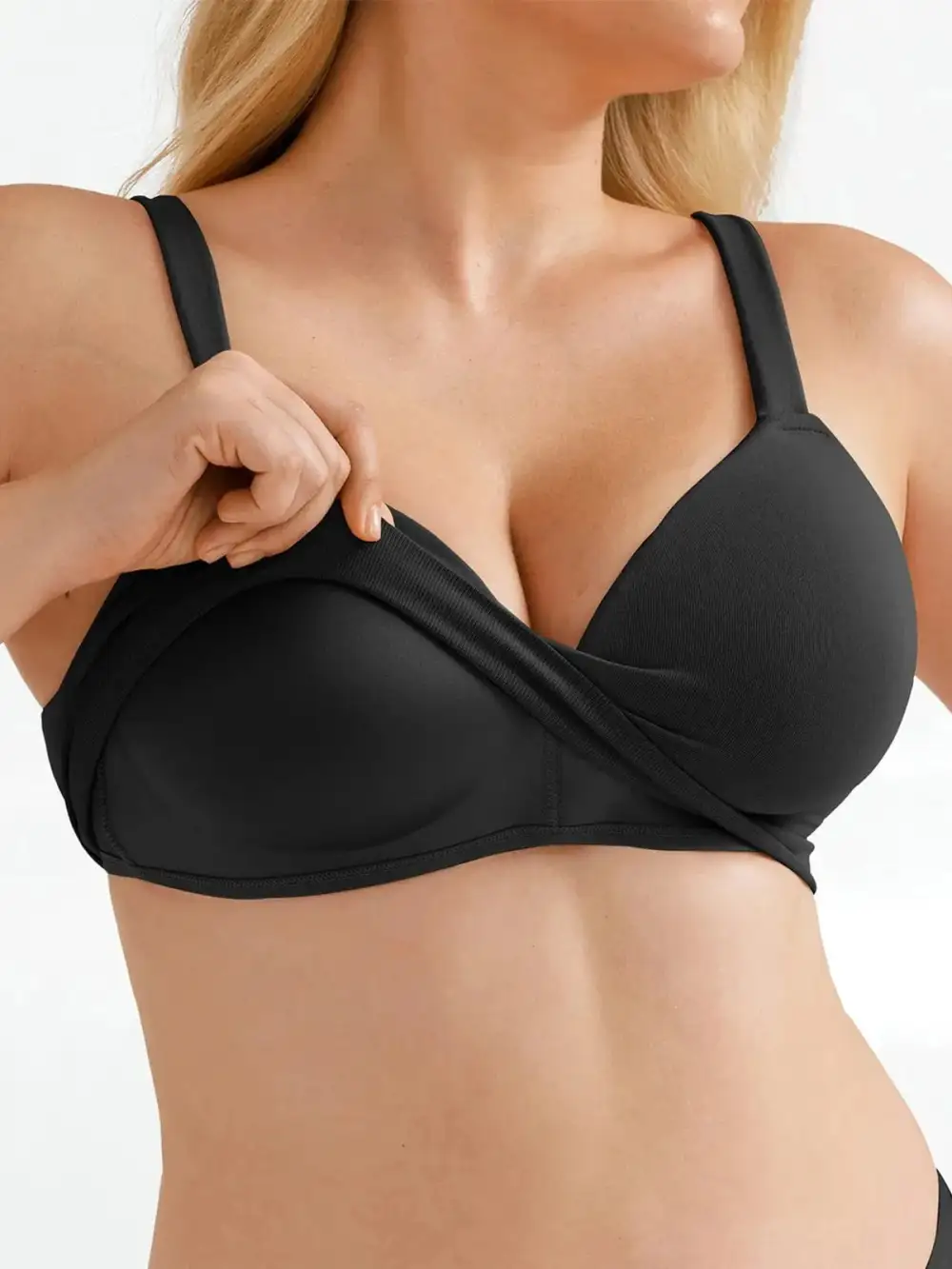 Seamless Wireless Comfort Wide Bra