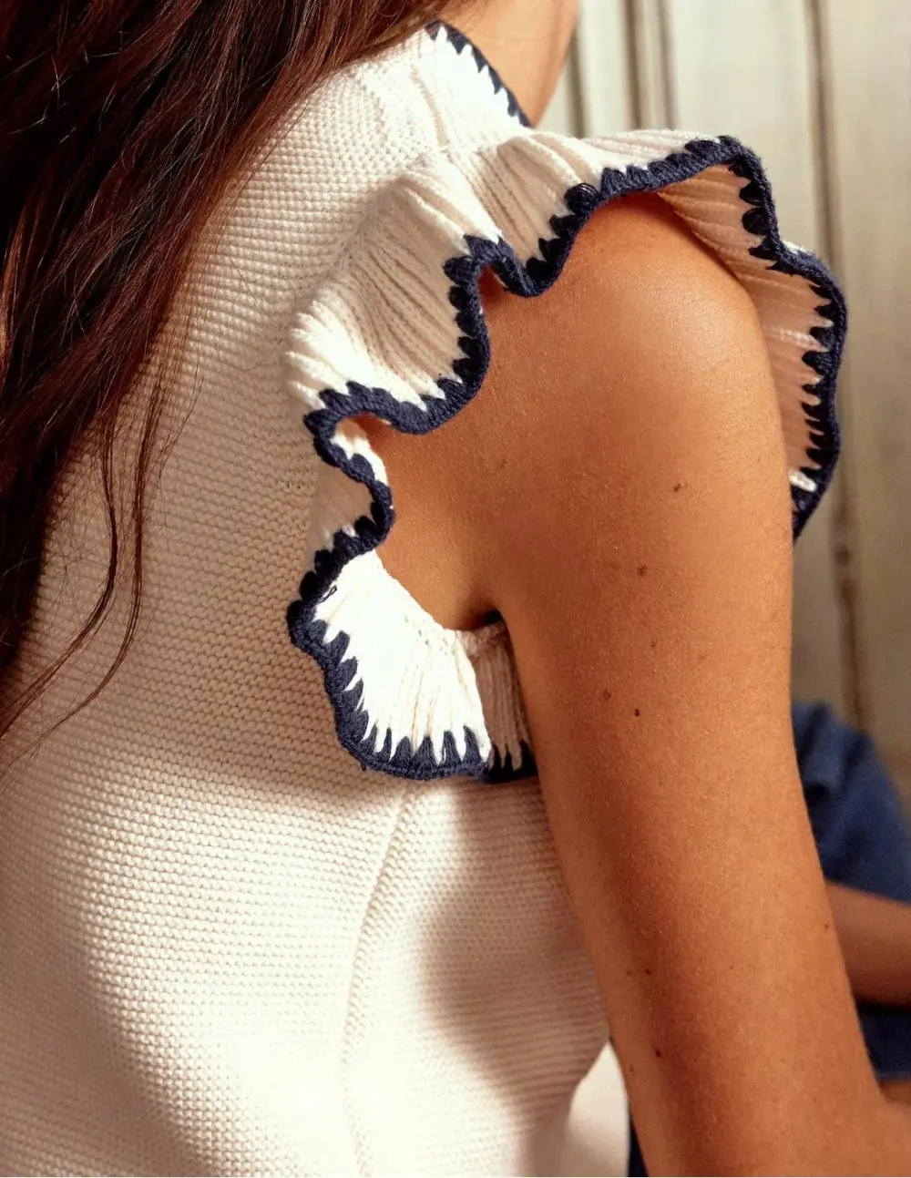 Lena Stitch Detail Vest