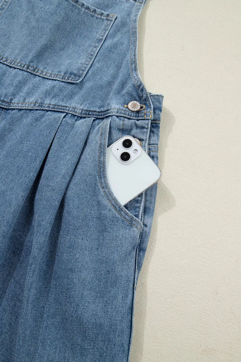 Easy Neat Finish Denim Pants