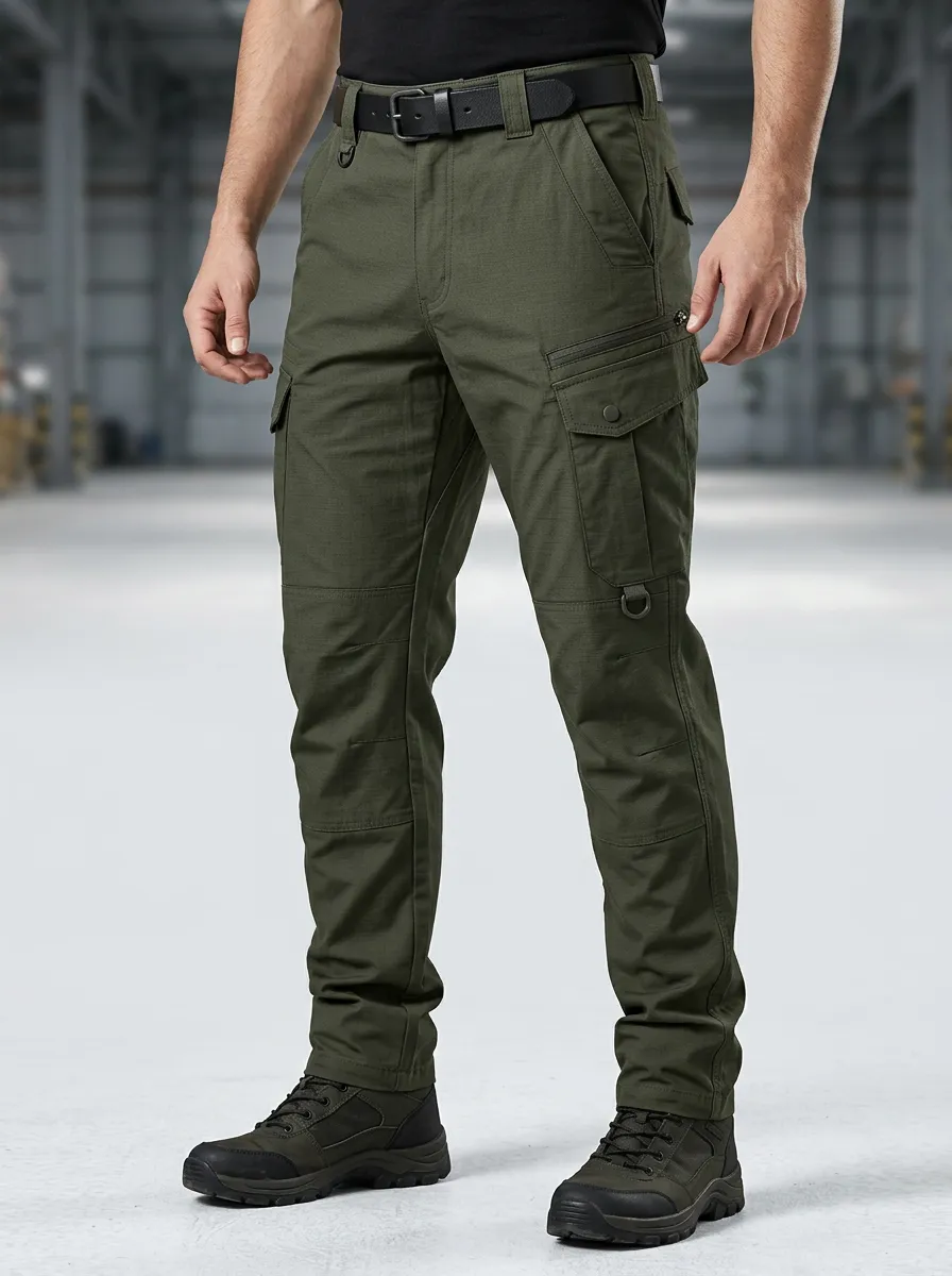 Men's Tactical Multi Pocket Pants 11