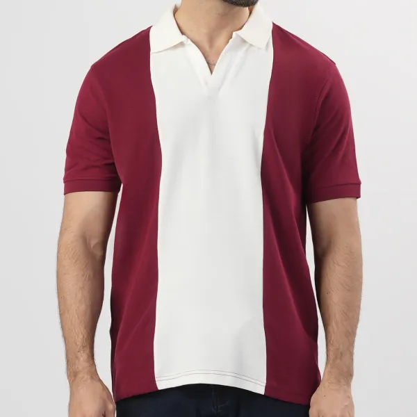 Men's Everyday Casual Collared Polo T-Shirt