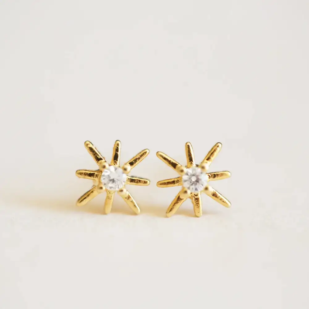 Celestial Star Stud Earrings