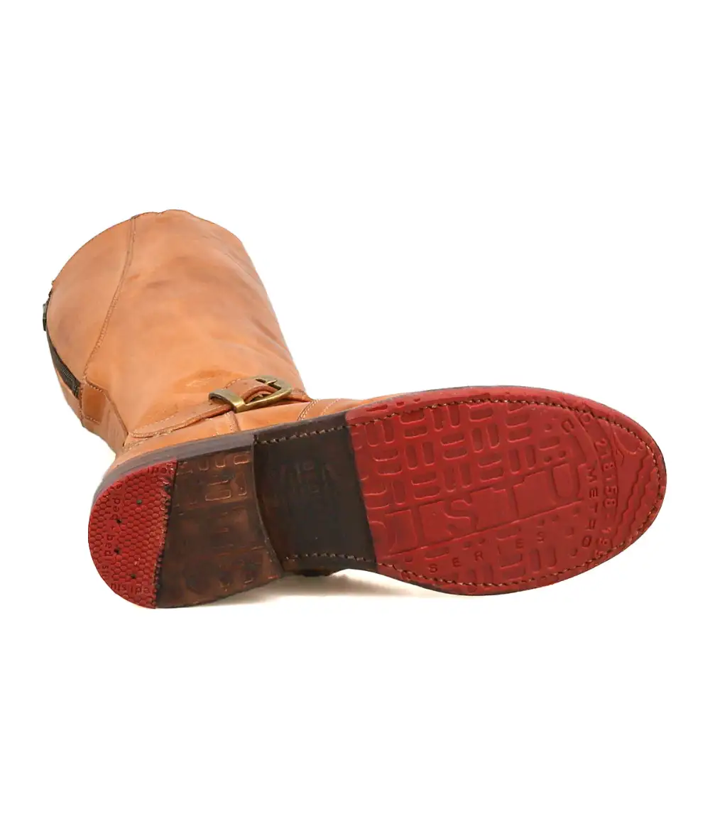 Buckled Layered Riding Boots