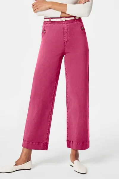 Relaxed High Waist Pocketed Denim Jeans