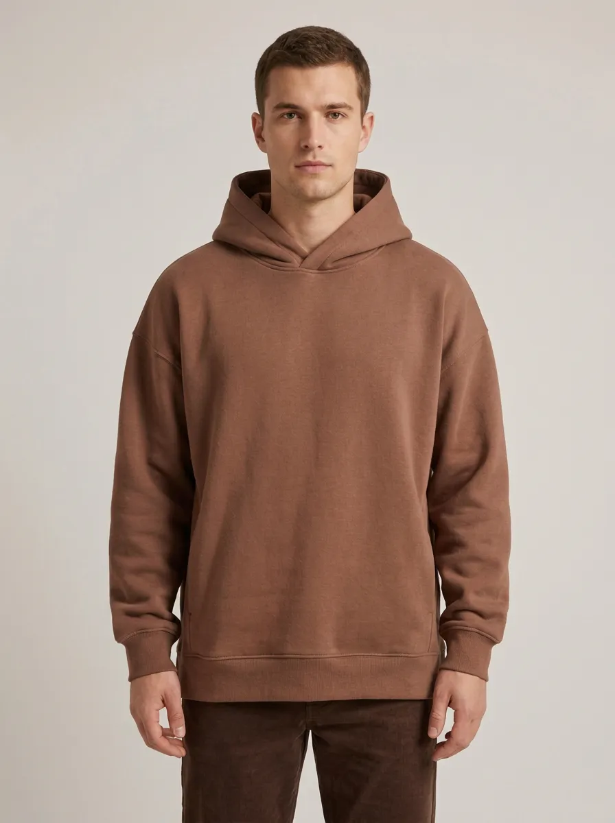 Relaxed Everyday Pullover Unisex Hooded Sweatshirt