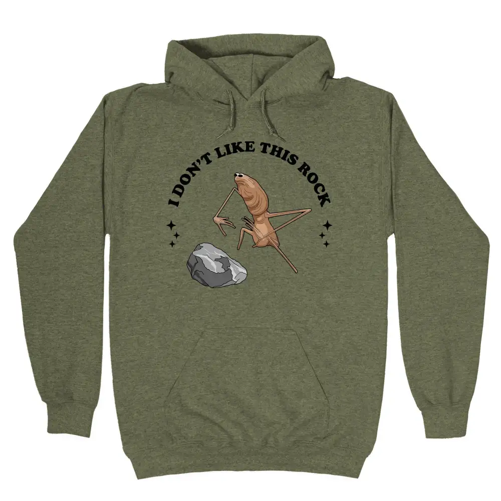 Cartoon Motif Pullover Hoodie