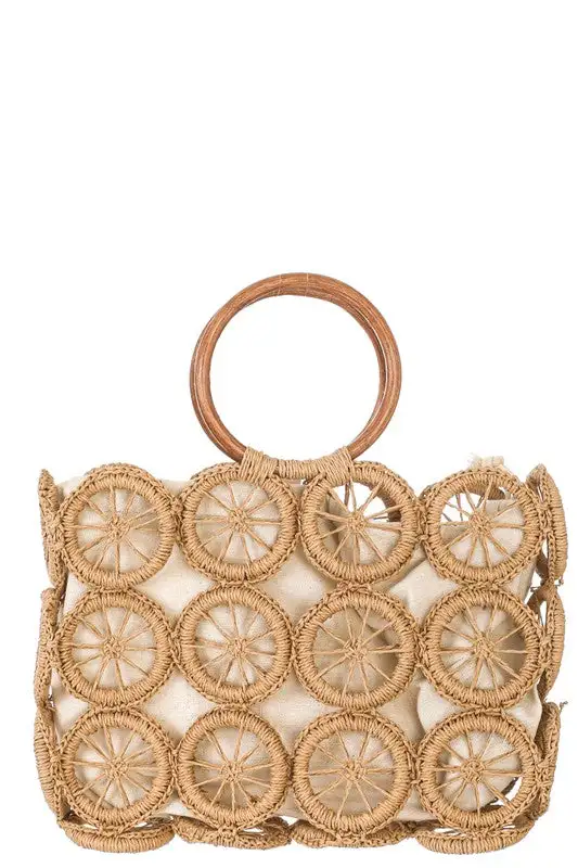 Woven Handbag Shoulder Bag