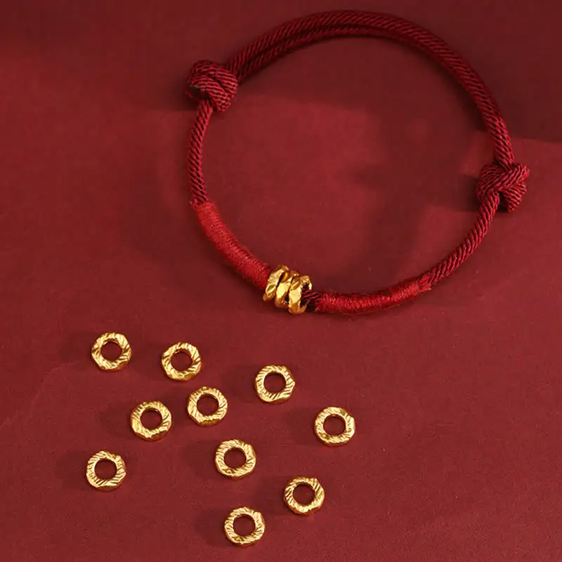 Ring Design Handmade Braided Rope Bracelet Anklet