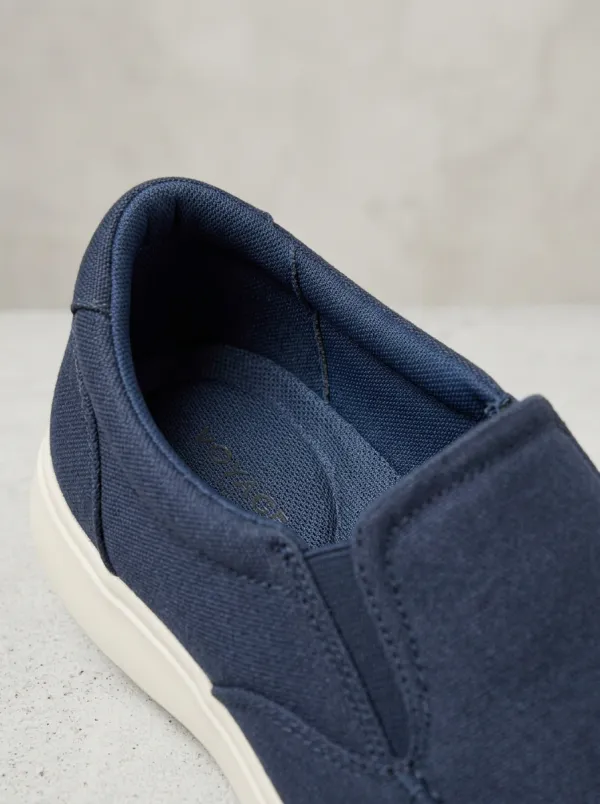 Practical Graphic Outdoor Look Men's Stretch Canvas Shoes