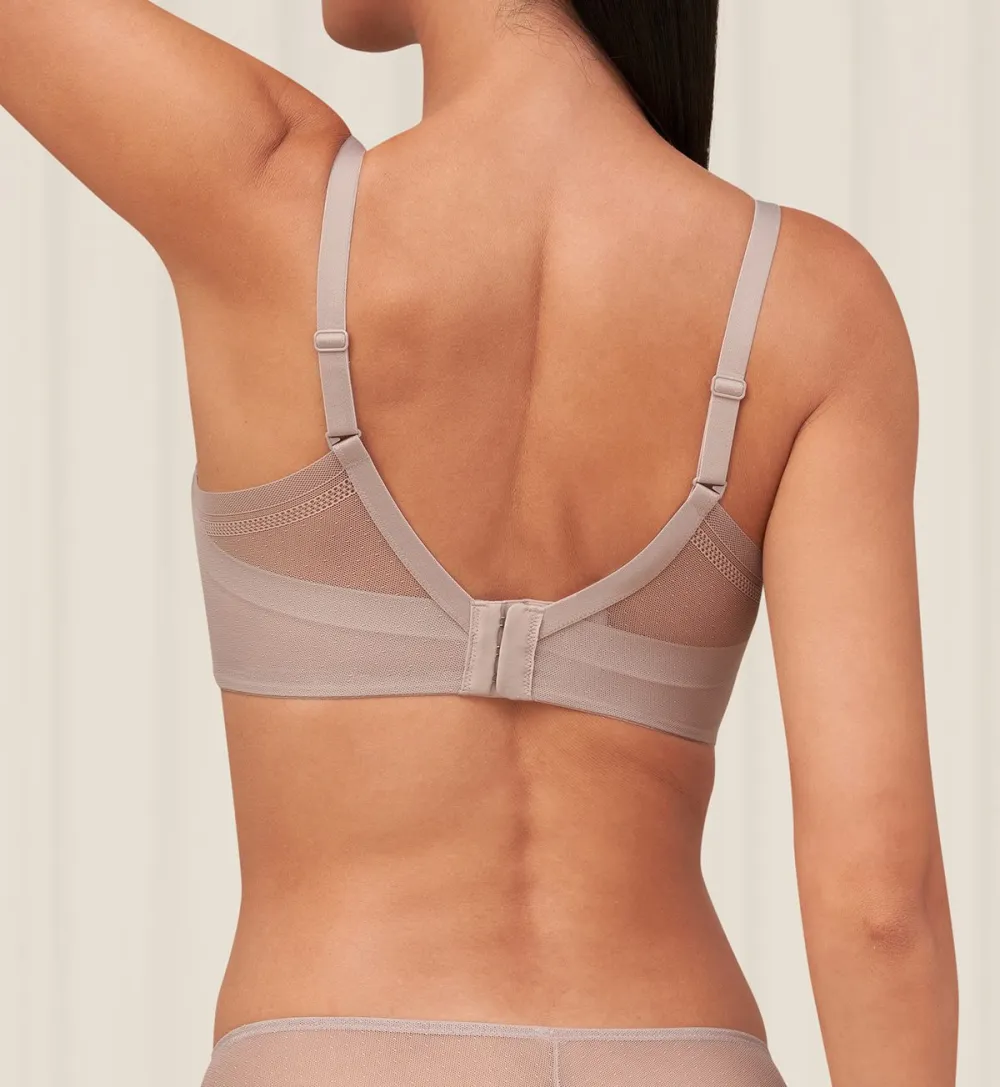 Women's Non-Wired Padded Breathable T-Shirt Bra