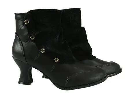 Women's Smart Side Zip Faux Leather Everyday Boots