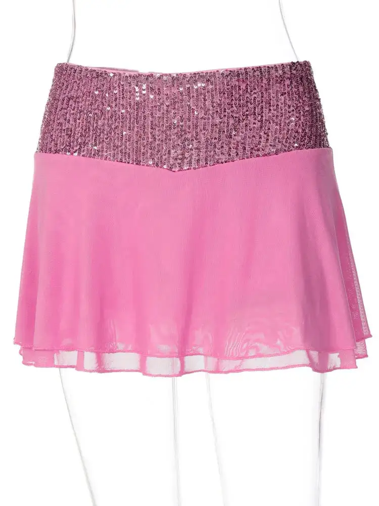 Mini Sequin Skirt