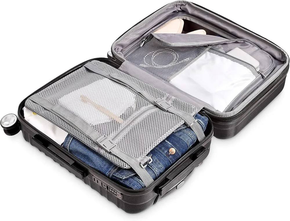 Amazon Basics 2-Piece Hardside Luggage Set (20