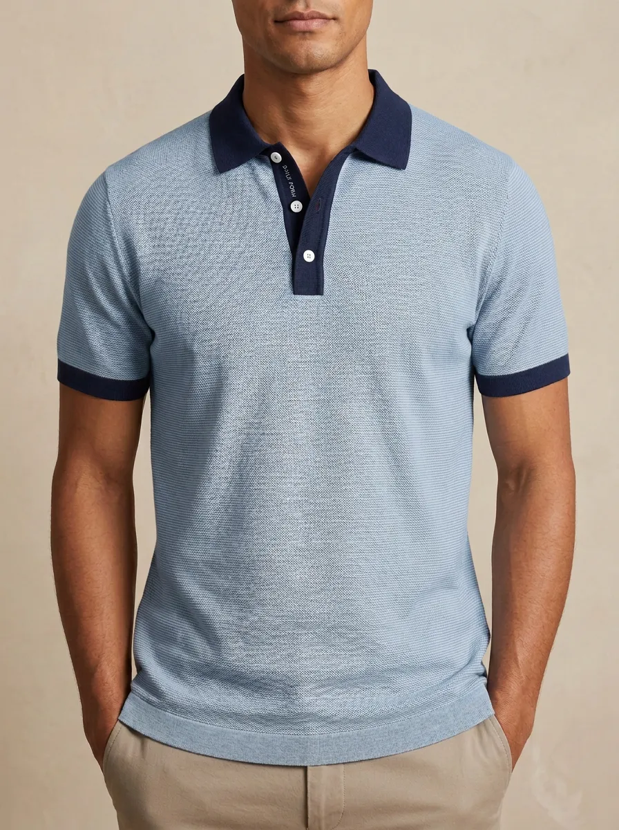 Classic Pattern Classic Men's Polo Shirt