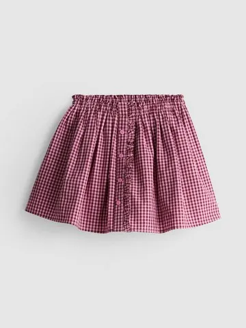 1-9yrs | Gingham Check Skirt