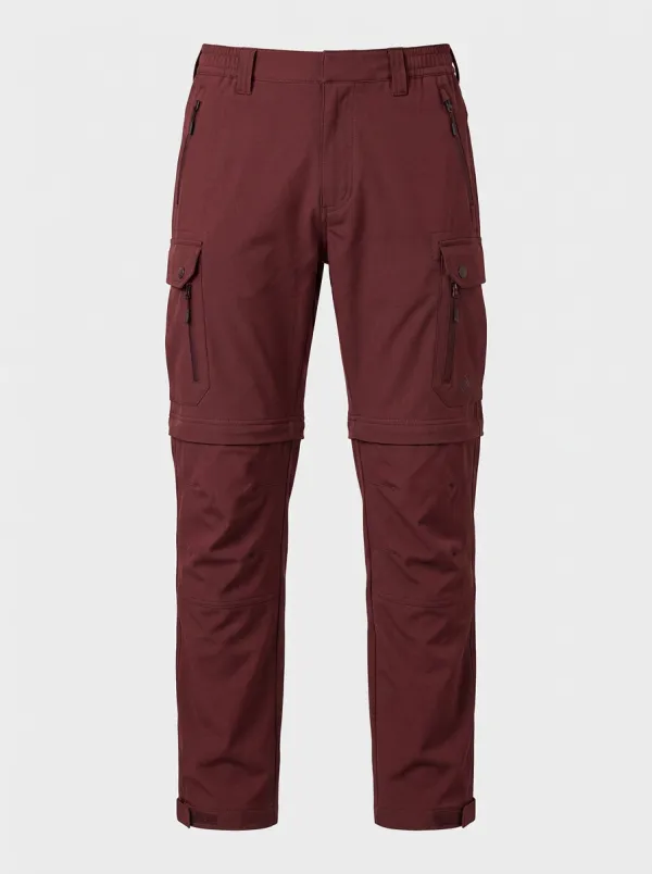 Men's Expedition Field Multi-Pocket Waterproof Zip-Off Tactical Cargo Pants