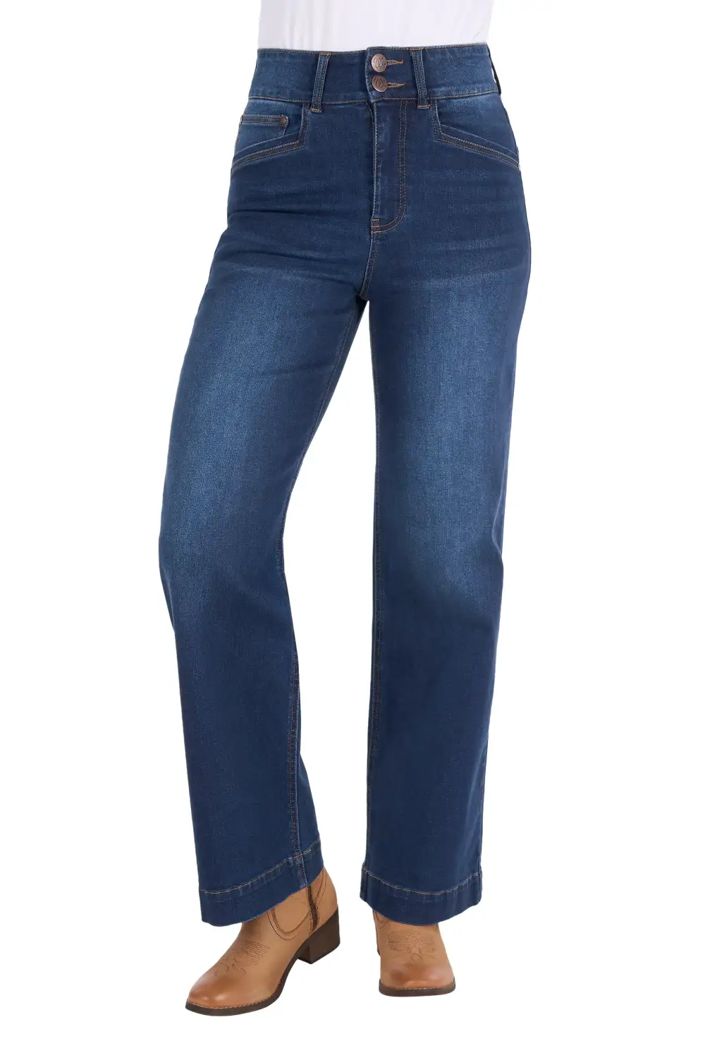 Women's Wide Leg High Rise Jeans