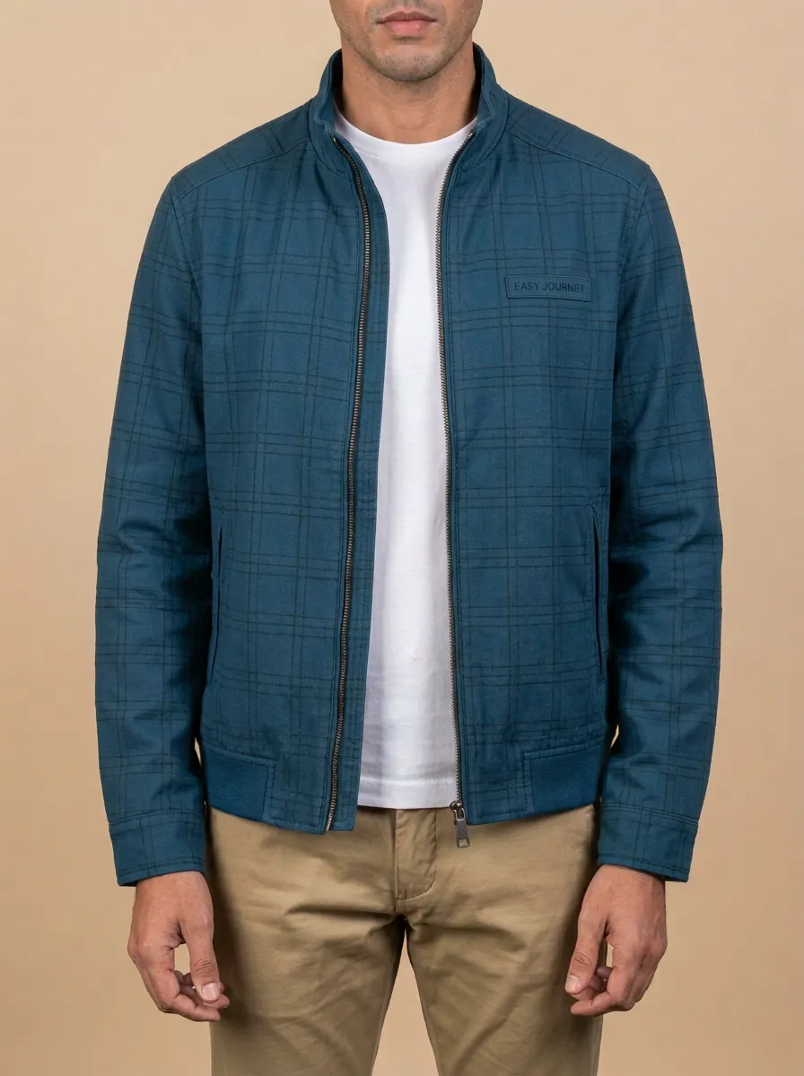 Easy Journey Plaid Jacket