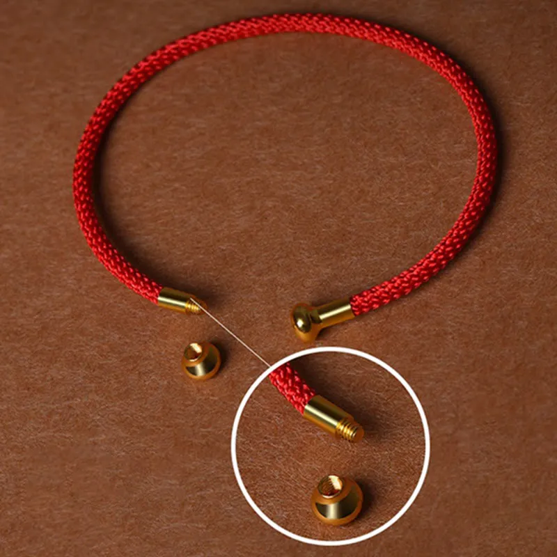Simple Design Handmade Braid String Cuff Bracelet