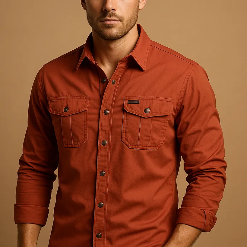 Cargo Shirt for Casual Outdoor