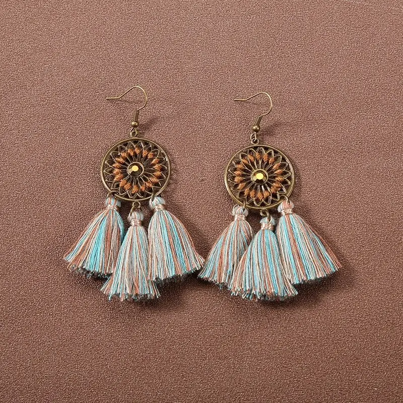 Statement Pattern Vintage Statement Earrings