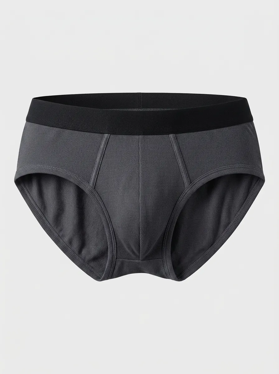 Men's Athletic Comfort Waffle Texture Boxer Briefs