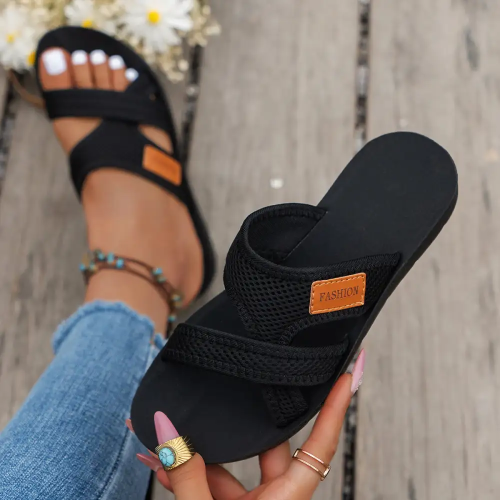 Soft Feel Knit Home Slippers