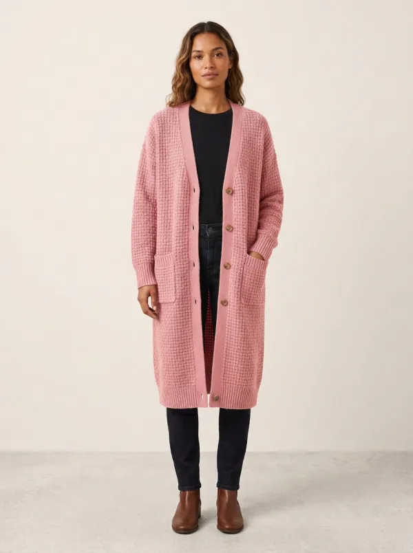 Women's Classic Button Detail Knit Cardigan