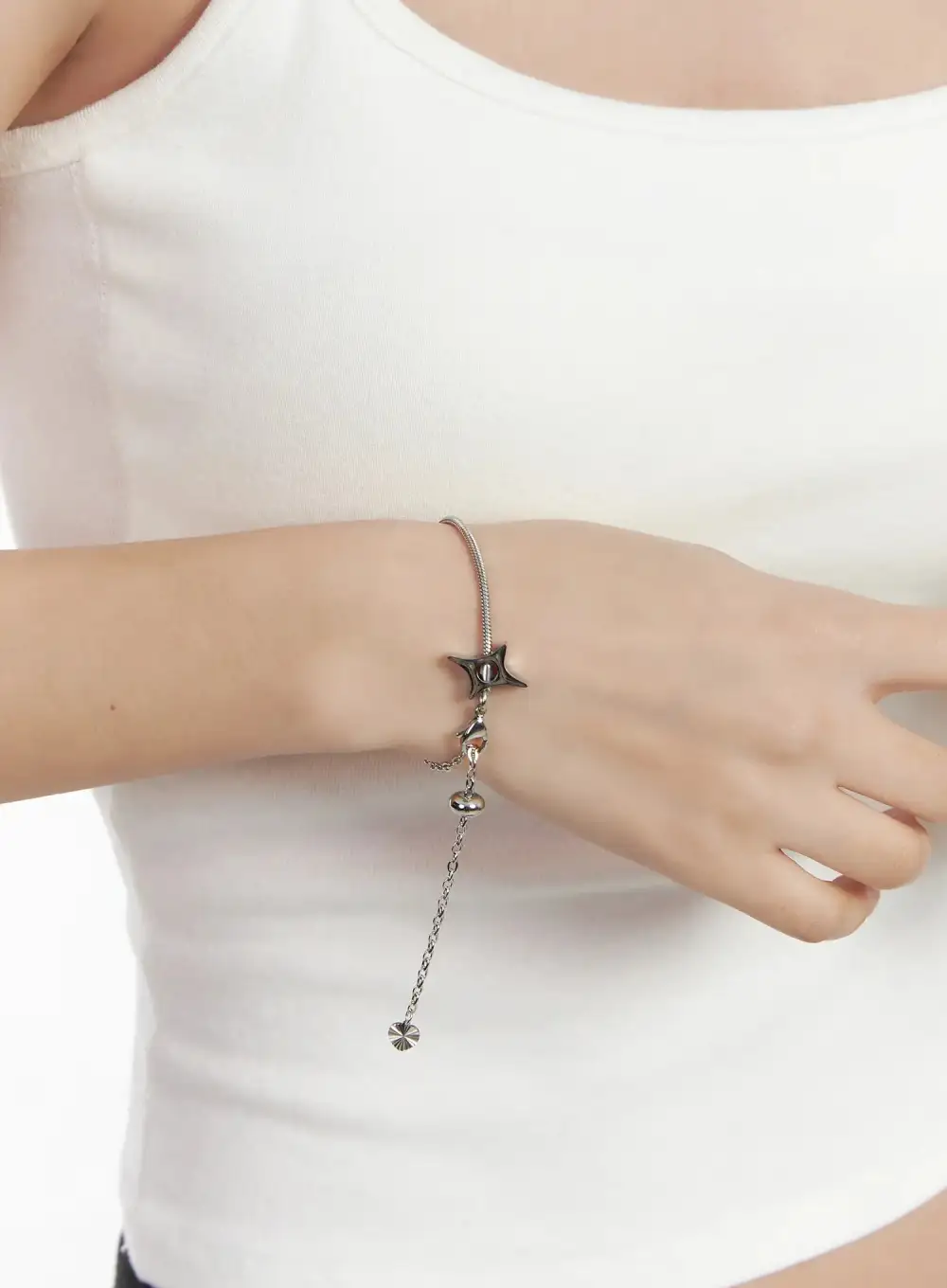 Star Charm Half-Charm Bracelet