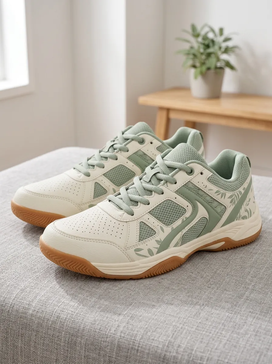 Women's Motion Botanical Leaf Printed Sneakers