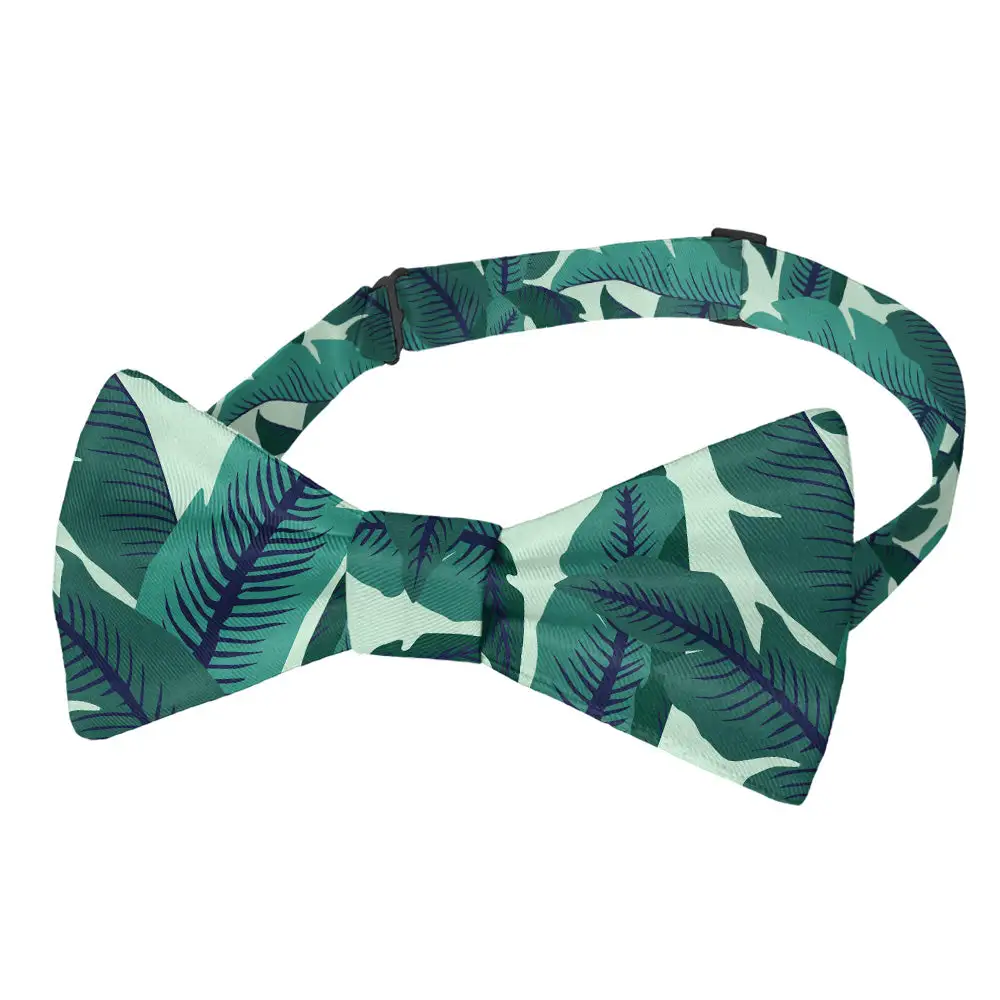 Banana Leaves Pattern Bow Tie