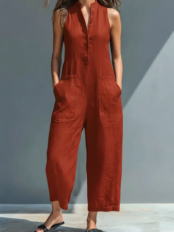 Minimalist Wide Leg Jumpsuit