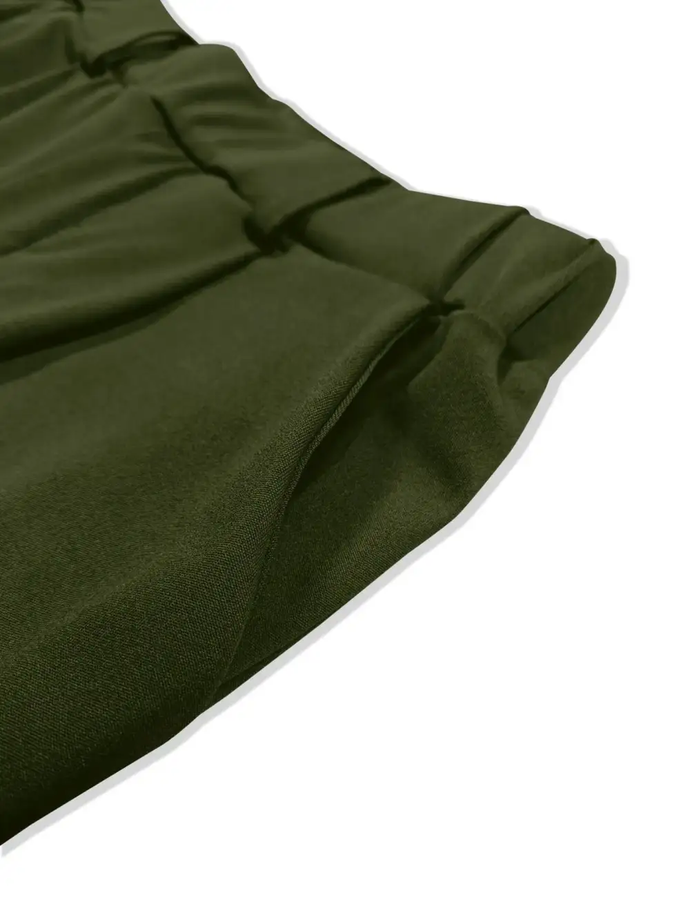 Pleated Detail Pants With Pocket