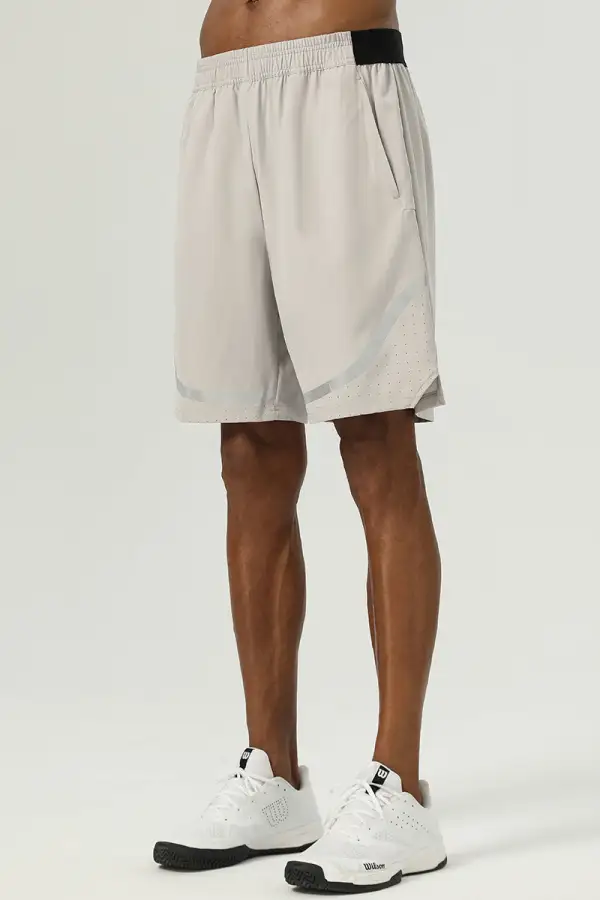 Quick Dry Breathable Side Pocket Athletic Shorts