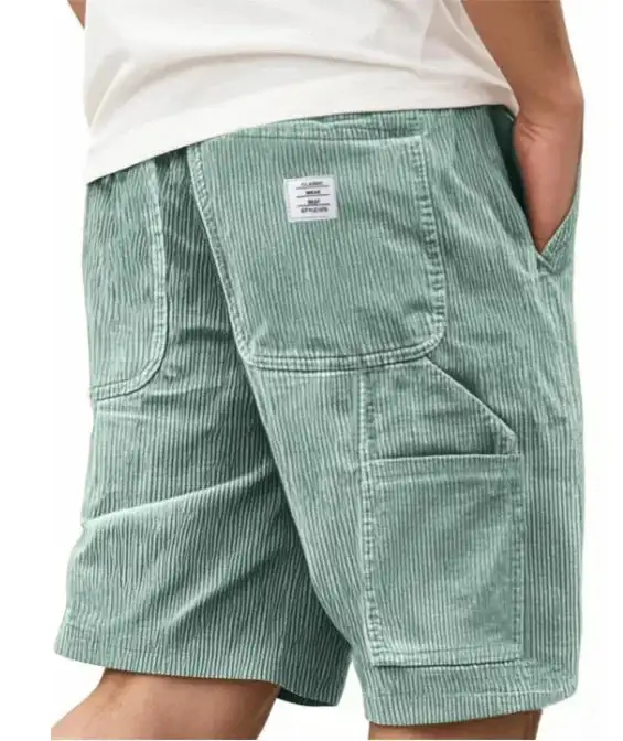 Men's Everyday Roomy Fit Utility Cargo Shorts for Daily Wear
