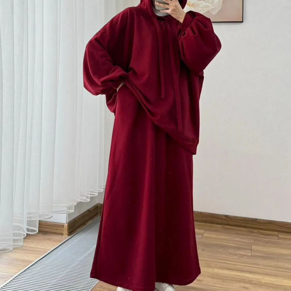 Polished Flowing Modest Maxi Dress