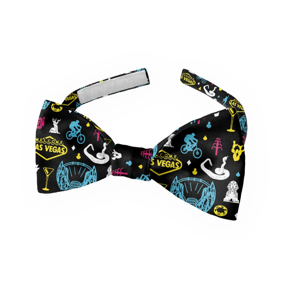 Bicycles Heritage Motif Bow Tie