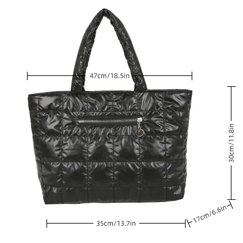 Chic Essential: High-Capacity Fashionable Women’s Tote