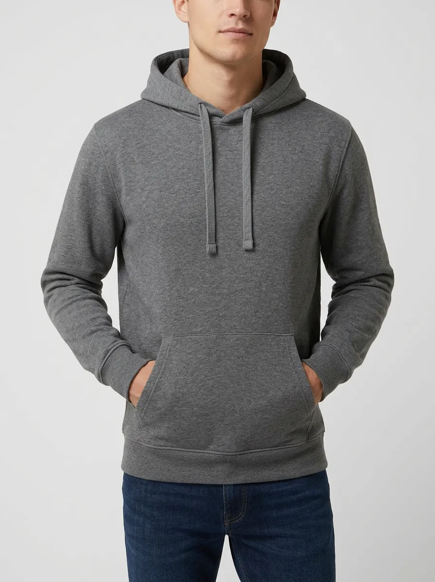 Men's Classic Fit Printed Hoodie