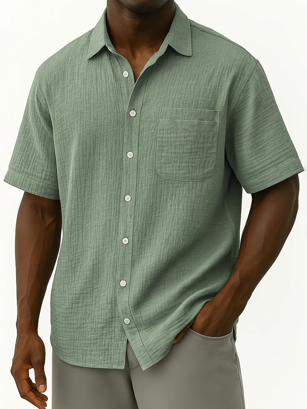 Everyday Short Sleeve Pocket Shirt