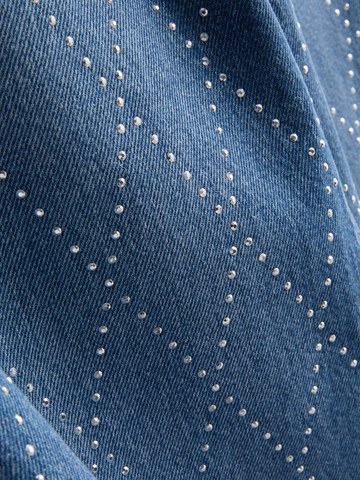 7-15yrs | Pure Cotton Diamanté Wide Leg Jeans detail 2